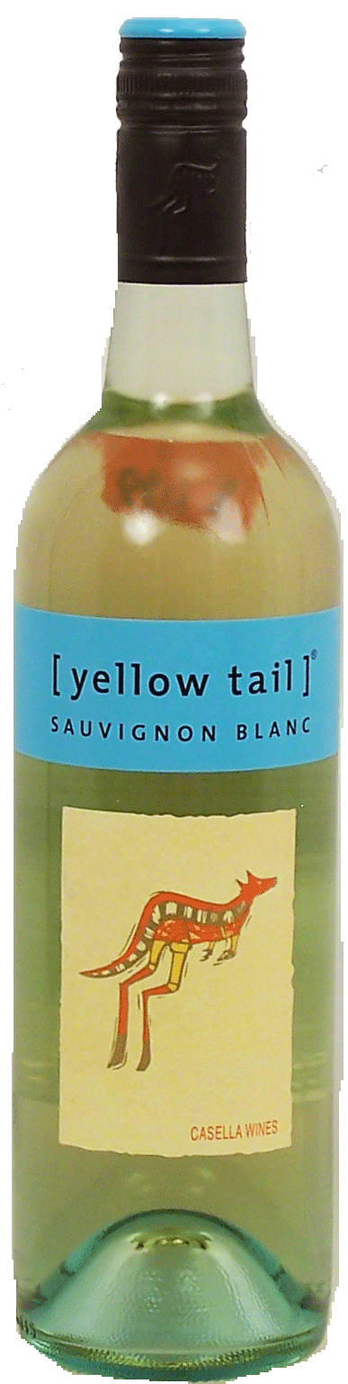 Yellow Tail  sauvignon blanc wine, Australia 86% - New Zealand 14%, 12% alc. by vol. Full-Size Picture